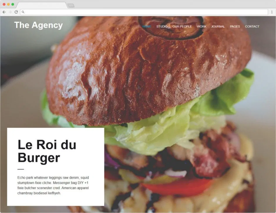 The Agency Flat WordPress Themes