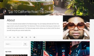 WordPress Travel Blog Themes