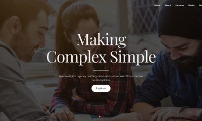 WordPress One Page Themes