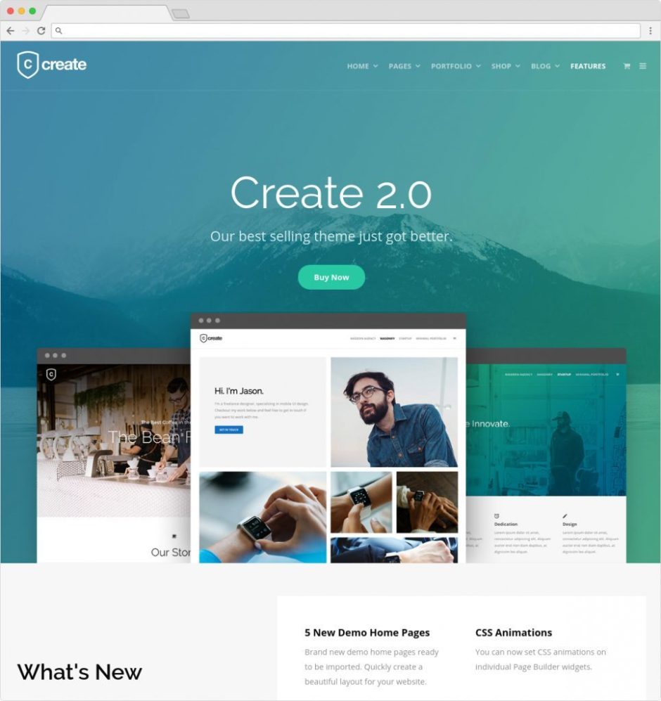 Create WordPress Agency And Portfolio Theme