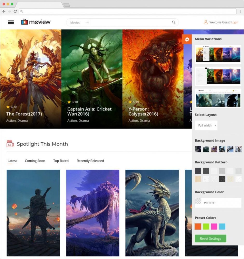 Moview WordPress Movie And Video Community Theme