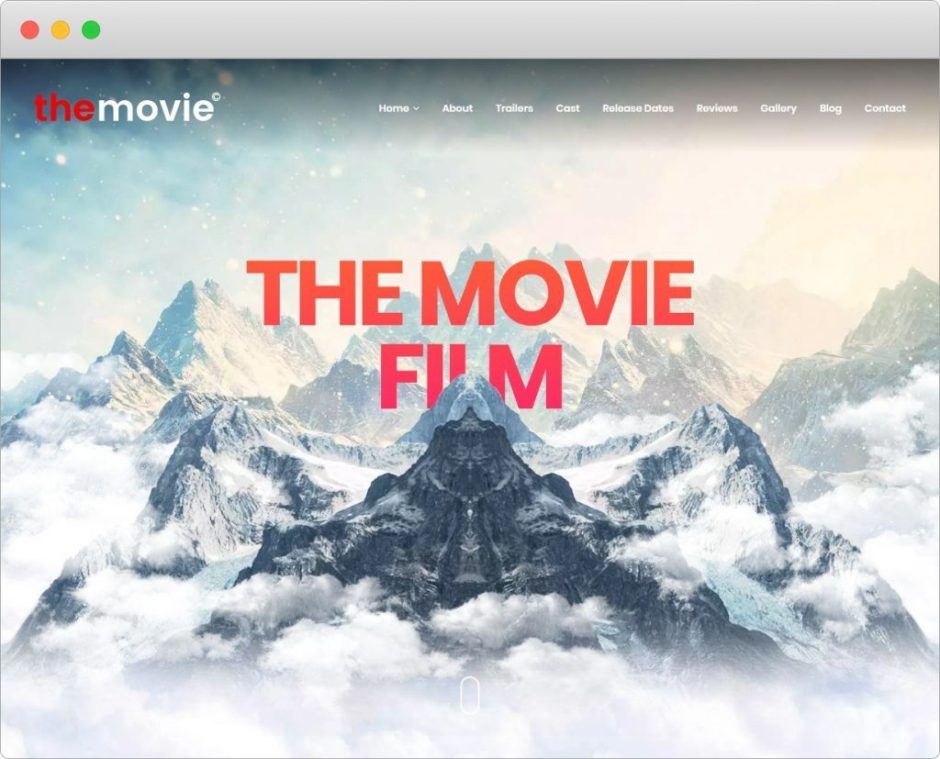 The Movie Movie And TV Series WordPress Theme