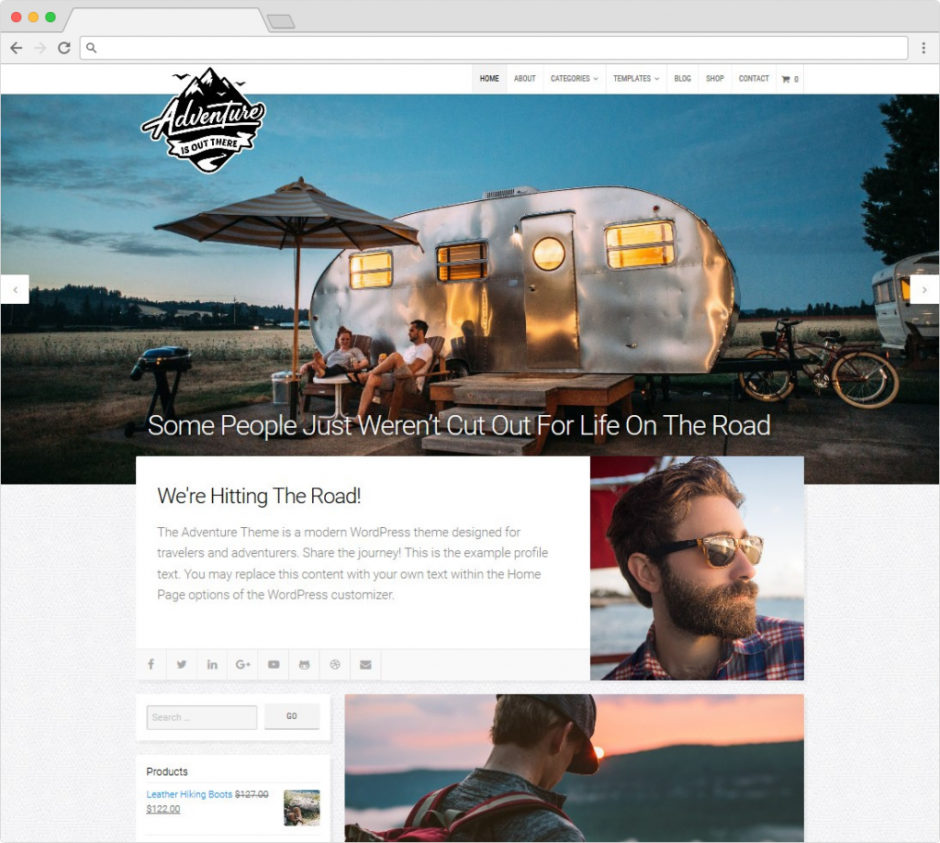 Adventure WordPress Travel Blog And Journal Theme